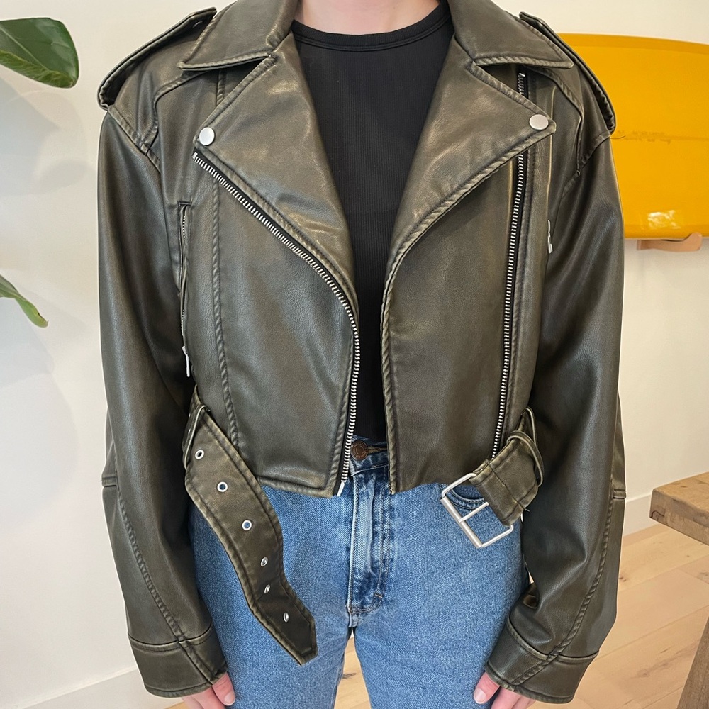 ZARA leather jacket